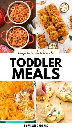 the top ten meals for toddler meals