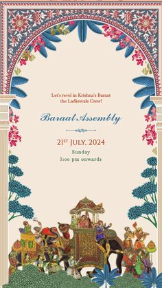 Traditional Indian Wedding Invitation Indian Wedding Card Background, Wedding Invites Traditional, Traditional Wedding Card, Traditional Wedding Invite, Indian Wedding Illustration, Reception Invitation Cards, Indian Wedding Invite, Wedding Invite