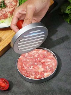 Don't miss this hot deal on SHEIN! Save big on this!​1pc Hamburger Patty Press For Making Homemade Burger, Chicken Patty, Beef Patty With Sandwich Press Tool For Breakfast Vegetable Burger, Home Burger, Baked Steak, Burger Press, Chicken Patties, Homemade Burgers, Hamburger Meat, Hamburger Patties, Beef Patty