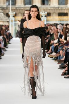 Sheer Chiffon Dress, Sheer Chiffon, Runway Collection, Chiffon Dress