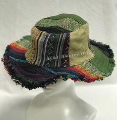 Summer Cotton Cap, Cotton Vacation Hat, Multicolor Patchwork Casual Hat, Casual Multicolor Patchwork Hat, Cotton Sun Hat Cap For Vacation, Cotton Beach Cap, Cotton Vacation Cap Sun Hat, Cotton Cap Sun Hat For Vacation, Beach Cotton Cap