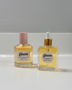 Gisou Hair Oil And Perfume, Hair Oil Packaging Design Ideas, Gisou Perfume, Body Oil Packaging, Gisou Hair, Luxury Haircare, Black Hair Balayage