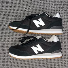 Black/White/Aluminum Grey Colorway. Brand New, Never Worn. New Balance Shoes Black And White, New Balance 515 V3, Black New Balance Sports Sneakers, Dynamic Black New Balance Sneakers, New Balance Low-top Skateboarding Sneakers, New Balance Shoes Men, New Balance 515, New Balance Fade-resistant Black Sneakers, New Balance Shoes