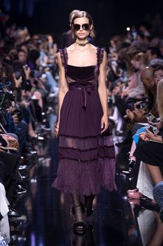 Bohemian Witch, Fashion Bazaar, Elie Saab Fall, Classy Lady, Elie Saab, Fall 2017, Fashion 2017, Elegant Dress