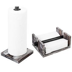 Torched Wood / Industrial Metal Pipe Paper Towel Dispenser & Napkin Holder Set Torched Wood, Replace Paper Towels, Torch Wood, Paper Towel Dispenser, Towel Dispenser, Industrial Pipe, Metal Pipe, Industrial Metal, Paper Towel Rolls