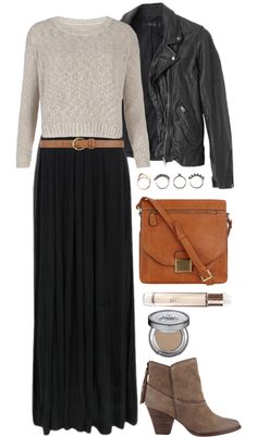 Maxi Skirt With Boots, Jersey Maxi Skirt, Crinkle Skirt, Fashion Capsule Wardrobe, Outfits Modest, Maxi Outfits, Maxi Skirt Outfits, Boating Outfit, Fall Dress Outfit