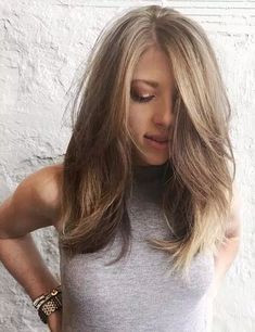 Styles For Thick Hair, Haircuts Medium, Thick Hair Styles Medium, Medium Layered Hair, Long Layered Haircuts, Hair Medium, Haircut For Thick Hair, Haircuts For Long Hair, Side Part