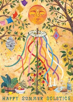 Beltane Party, Beltane Art, Happy Beltane, Solstice Blessings, Elemento Terra, Solstice Art