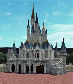 Cottage Animal Crossing, Daniel Perkins, Medieval Castle Layout, Big Beautiful Houses, Castle Layout, Bloxburg Beach House, Disney World Castle