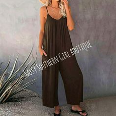 New Chocolate Brown Oversized Jumpsuit. Has Side Pockets. Adjustable Straps. Poly Spandex Jersey Material. Black Available Separate Listing Boho Western Hippie Coastal Farmhouse French Vintage Victorian Y2k Pearlcore Anthropologie Beach Professional Madwell Lace Christmas Whbm 90's Travel Yellowstone Office Holiday Resort Summer New Years Bonnaroo Luxury Shabby Chic Aesthetic Minimalist Girly Rustic Club Weekend Hiking Classy Stagecoach Maximalist Friends And Lovers Preppy Date Night Vibe Tropical Preppy Cruise Gypsy Spell Flirty Winter Wedding Anthropologie Formal Revolve Gift Reformation Casual Dress Coachella Trendy Valentine Festival Love And Lemons Free People Faux Fur Urban Sexy Cott Trendy Brown Jumpsuits And Rompers For Loungewear, Casual Solid Jumpsuits And Rompers For Vacation, Casual Solid Color Jumpsuits For Vacation, Trendy Solid Color Beach Jumpsuits And Rompers, Casual Brown V-neck Jumpsuits And Rompers, Summer Style Solid Jumpsuits For Loungewear, Brown Summer Jumpsuits And Rompers For Loungewear, Summer Brown Jumpsuits And Rompers For Loungewear, Trendy Jumpsuits And Rompers With Pockets For Beach