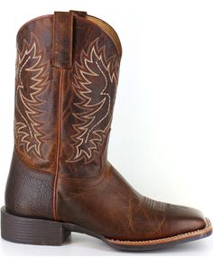 Leather Embroidery, Oil And Water, Boots Square Toe, Foot Bed, American West, Pig Skin, Temperature Control, Full Grain Leather, Gravity