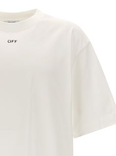 Find OFF-WHITE Off Stamp Skate' T Shirt on Editorialist. 'Off Stamp Skate' cotton crew neck T-shirt with front logo print and short sleeves. OFF-WHITE 'Off Stamp Skate' T-shirt true to size fit White Relaxed Fit T-shirt With Logo, Summer Cotton Tops With Logo Detail, Summer Cotton T-shirt With Logo Detail, Summer Crew Neck Top With Logo Detail, Spring Cotton Tops With Logo Detail, White Logo T-shirt For Summer, Summer Graphic Tee With Logo Detail, Summer T-shirt With Logo Detail And Relaxed Fit, Relaxed Fit T-shirt With Logo Detail For Summer