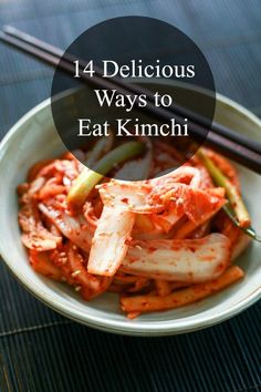 How to Eat Kimchi - 14 Delicious Ways to Cook with Kimchi | MyKoreanKitchen.com #kimchi #koreanfood via @mykoreankitchen