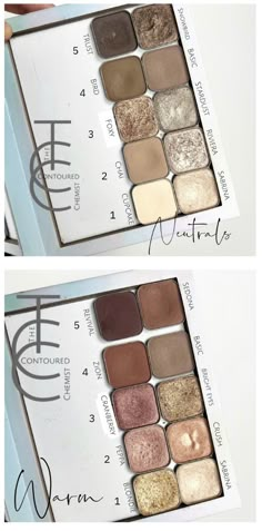 Seint Palette Sizes, Seint Makeup Eyeshadow You Complete Me, Seint Eyeshadows For Brown Eyes, Seint Eyeshadow Swatches, Seint Swatches, Makeup Blog Ideas, Eyeshadow Combinations, Eyeshadow Combos