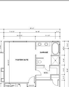 the floor plan for a two bedroom apartment with an attached bathroom and separate living area