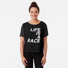 Get my art printed on awesome products. Support me at Redbubble #RBandME: https://www.redbubble.com/i/top/Life-is-a-Race-by-thilinank/53832896.B7P0O?asc=u One Championship, Racing Drivers, Formula One, Grand Prix