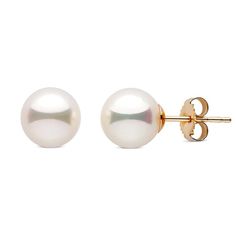 Jewellery Pearl, Accessories Pearl, Akoya Pearl Earrings, Black And White Earrings, White Pearl Earring, Jewelry White, Jewelry Pearl, Pearl Jewellery, Earrings Round