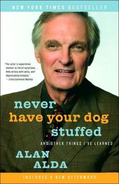 a book cover for never have your dog stuffed and other things i've learned