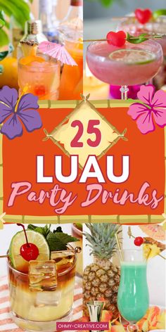 the 25 best luau party drinks