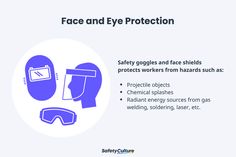 Radiant Energy, Safety Goggles, Workplace Safety, Energy Sources, Face Shield, Safety Tips