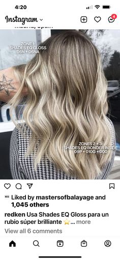 Tip Out Hair, Root Smudge Blonde, Hair Stylist Tips, Reverse Balayage, Blonde Toner, Redken Hair Color, Redken Hair Products, Neutral Blonde, Hair Toner