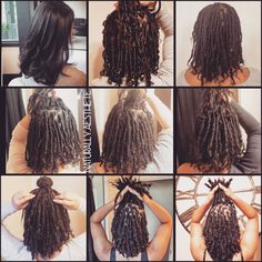 Starter Locs Long Natural Hair, Locs On Fine Hair, Loc Sizes Chart, Medium Locs, Natural Hair Weaves, Natural Dreads, Big Box Braids Hairstyles, Mens Braids Hairstyles, Queen Hair