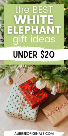 white elephant gift ideas under $20 Chinese Gift Exchange, Unique White Elephant Gifts, Yankee Swap Gift, White Elephant Gift Ideas, Elephant Gift Ideas, Best White Elephant Gifts, White Elephant Party, Swap Gifts, Christmas Gift Exchange