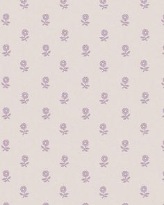 a white and purple wallpaper with flowers on it