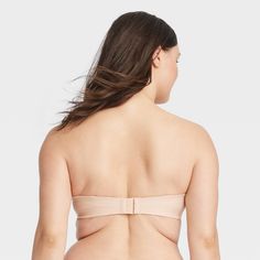 Give your intimates collection the perfect blend of style and comfort with this Lightly-Lined Strapless Bra from Auden™. This high-support strapless bra is made from soft, stretchy tricot fabric for comfortable wear, complete with mesh liner for extra coverage. Lightly-lined cups help to accentuate your natural figure for a fit you'll feel confident in, while a back hook-and-loop fastener provides secure wear. Auden™: Comfort true to every shape & hue. Open Bra, Tricot Fabric, Support Design, Strapless Bra, Bra Cups, Feel Confident, Bra Sizes, Bralette, Fitness Fashion