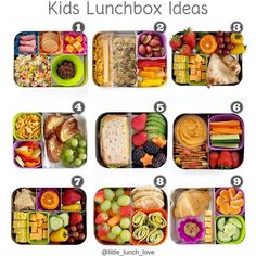 Healthy School Lunch Ideas, School Lunch Ideas For Kids, Bento Box Lunch For Kids, Lunch Ideas For Kids, Lunch Planning, Kids Lunch Recipes, School Lunch Ideas