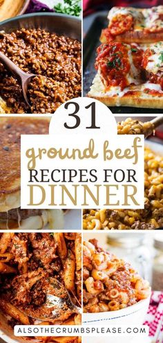 the best ground beef recipes for dinner