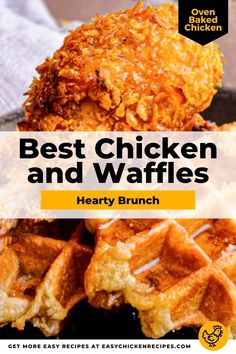 the best chicken and waffles recipe is featured in this post - it - yourself book