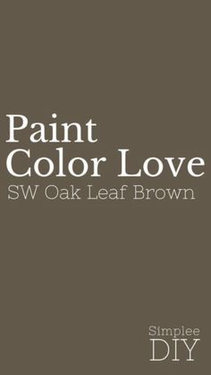 Sherwin Williams Oak Leaf Brown, Brown Paint Colors For Bathroom, What Colors Compliment Green, Suitable Brown Sherwin Williams, Valspar Ivory Brown Paint, Greenish Brown Paint Colors, Sherwin Williams Willow Leaf, Olive Brown Paint Color, Oak Leaf Brown Sherwin Williams