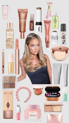 Scandinavian Makeup Products, Clean Makeup Look Tutorial, Scandi Makeup, Rate Beauty, Scandinavian Makeup, Clean Make Up, Makeup Collage