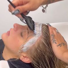 TikTok's Viral "Scandinavian Hairline" Is Actually Not New... - Behindthechair.com Scandi Hair, Scandi Hairline, Scandinavian Hairline, Hair Nails, Balayage, Make Up, Nails, Makeup, Hair