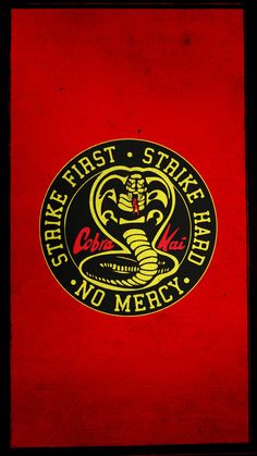 a red book with the words cobra first strike and no mercy on it's cover