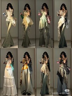 Credit to the person on xiaohongshu!! Sumeru Outfit Ideas, Xiaohongshu Outfits, Seasons Aesthetic, Outfit Inspo Cute, Movie Outfits, Y2k Cute, Cute Ideas, Dress Design Sketches, Aesthetic Outfit