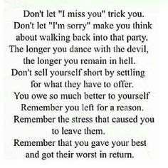 a poem that says don't let i miss you trick you