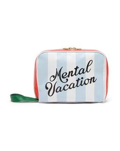 Getaway Toiletry Bag - Mental Vacation by ban.do - toiletries bag - ban.do Travel Size Toiletries, Travel Toiletries, Travel Kits, Toiletries Bag, Wall Pockets, Toiletry Bags, Travel Planner, Bag Organization, Travel Case