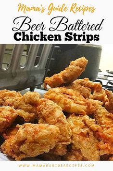 Recipes Chicken Tenders, Beer Batter Recipe, Beer Battered, Batter Recipe, Southern Fried Chicken