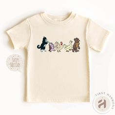 Welcome to FirstHarmony Shop! ✰Onesies® Brand SIZE CHART ✰ 0-3 Months :: 21-24 in. / 8-12 Ibs. 3-6 Months :: 24-26 in. / 12-16 Ibs. 6-9 Months :: 26-28 in. / 16-20 Ibs. 12 Months :: 28-30 in. / 20-24 Ibs. 18 Months :: 30-32 in. / 24-28 Ibs. ✰ TODDLER SIZE CHART ✰ 18 M :: 30-32 in. / 24-28 Ibs. 24M / 2T :: 32-34 in. / 28-32 Ibs. 3T :: 34-38 in. / 32-35 Ibs. 4T :: 38-40 in. / 35-39 Ibs. 5T :: 40-44 in. / 39-43 Ibs. ✰ YOUTH SIZE CHART ✰ 6-8 Small :: 20 7/8 in. long / 15 1/4 in. wide 10-12 Medium :: Childrens Tv, Toddler Size Chart, Kids Tv Shows, Cartoon Fan, Cartoon Shirts, Friends Tshirt, Little Bear, Animal Friends, Friends Shirt