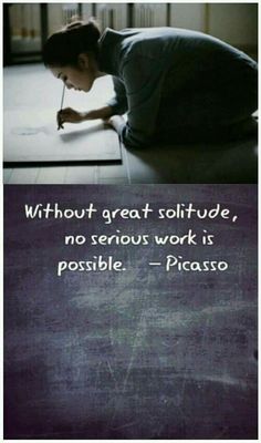 Great solitude Beautiful Words, Wisdom Quotes