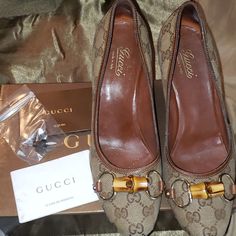 Lovely Logo Gg Heels, Top Condition Comes With All That Is Shown In The Photos Gucci Heels, Gucci Shoes, Shoes Women Heels, Shoes Heels, Gucci, Women Shoes, Heels, ? Logo, Women Shopping