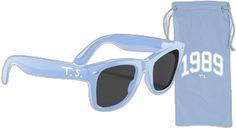 Casual Blue Sunglasses For Travel, Blue Tinted Sunglasses For Travel, Travel Blue Tinted Sunglasses, Blue Tinted Lenses Sunglasses For Travel, Trendy Blue Sunglasses For Travel, Blue Sunglasses For Summer Travel, 1989 Sunglasses, Taylor Swift Blue, Taylor Swift Accessories