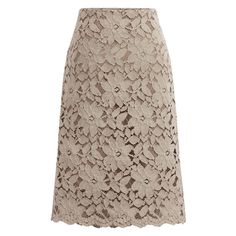 Lasaky - Lace Midi Skirt with Water Soluble Floral Design - Elegant French Letter Printed High-Waisted Bodycon Skirt Warm Skirts, Pink Midi Skirt, Black Lace Skirt, Office Skirt, Lace Midi Skirt, Party Rock, Bandage Skirt, Knee Length Skirt Pencil, Skirt Denim