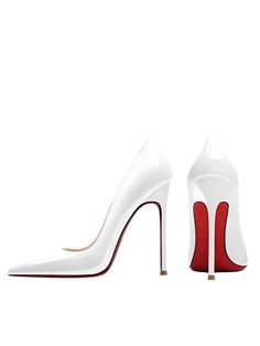 Introducing the epitome of style and sophistication - these luxury Red Bottom Pumps. Like a cherry on top of your outfit, these pumps are adorned with a vibrant red sole that adds a pop of color to any ensemble. Crafted from the finest materials, the pumps are designed to fit like a dream and elevate your overall look with elegance and grace. Whether it's a formal event, a night out on the town, or a boardroom meeting, these pumps will take you there in style. The added height of the pumps adds Elegant High Heel Court Shoes With Red Sole, High Heel Patent Leather Heels With Red Sole, Spring Court Shoes With Red Sole And High Heel, Chic Court Shoes With Red Sole And Round Toe, Spring Court Shoes With Red Sole High Heel, White Heels With Red Sole, Elegant Closed Toe Heels With Red Sole, Chic Red Sole Heels For Formal Occasions, Chic Formal Heels With Red Sole