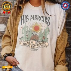 Western Shirt Ideas, Western Shirts For Women, Howdy Shirt, His Mercies Are New, Country Music Shirts, Cowgirl Shirts, Country Concert, Phone Screens, Rolled Sleeves