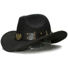 Features: Made of high quality and 100% brand new. Color : at picture Material : wool Size：one size Women Cowboy Hats, Gothic Shoes Boots, Gothic Leggings, Rock Style Clothing, Boho Shoes, Gothic Shoes, Chapeau Cowboy, Black Pants Men, Western Cowboy Hats