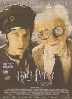 harry potter and the goblet of fire movie poster with an older man wearing glasses