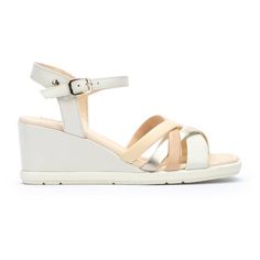 Women`s Leather Shoes TEULADA W2B-1994C2 | Pikolinos Women's Leather Shoes, Womens Sandals Wedges, Pig Skin, Leather Shoes Woman, Womens Wedges, Wedding Attire, Leather Working, Types Of Shoes, Wedge Sandals